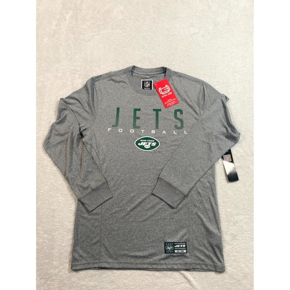 Ultra Game Other - Ultra Game NFL New York Jets Football Team Shirt Mens Medium Heather Gray Logo